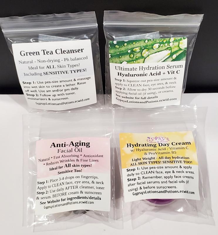 Facial, Mini Essentials 4 Pack