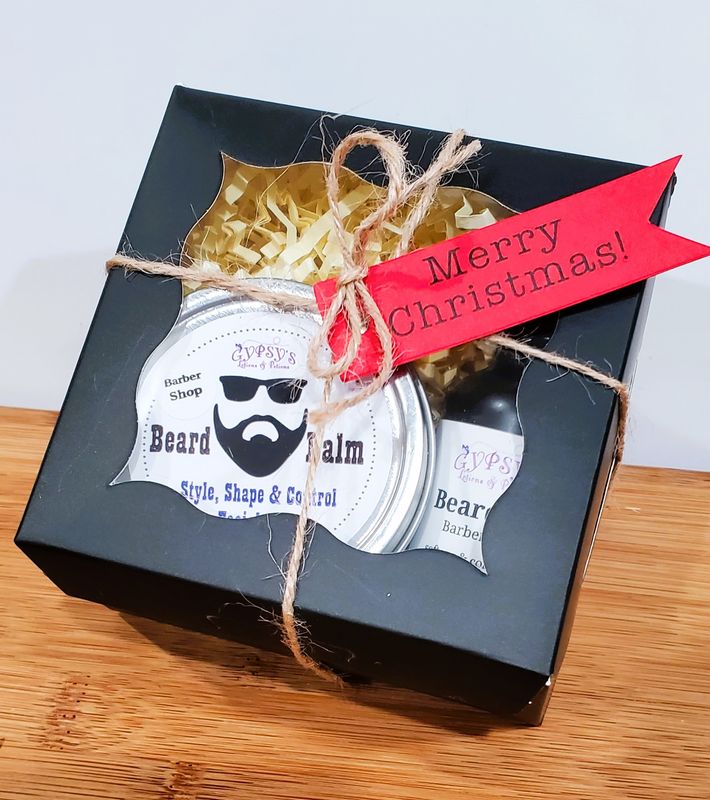 Beard Balm &amp; Oil Gift Set