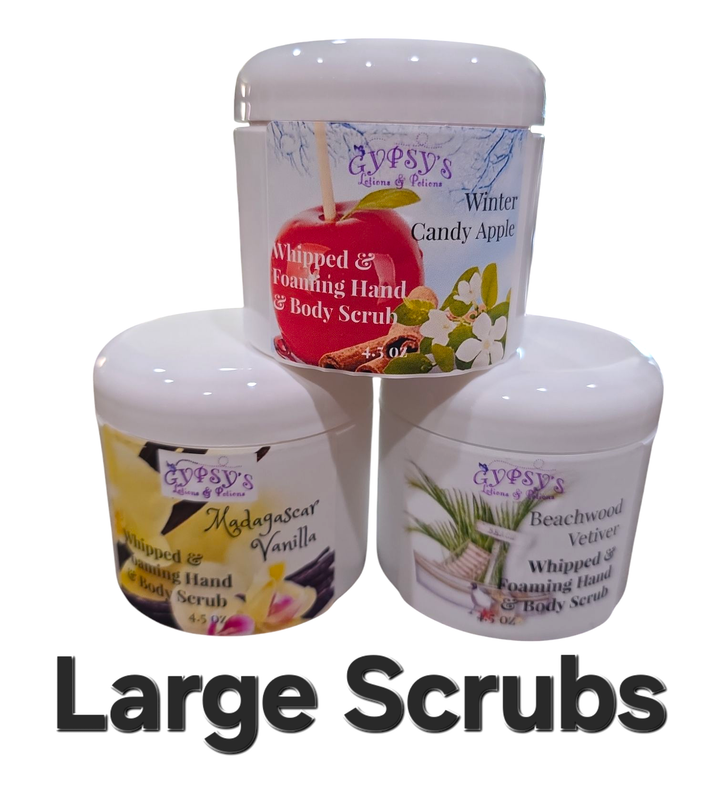 Whipped Hand and Body Sugar Scrub (with Soap) LARGE