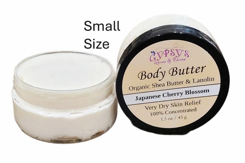 Whipped Body Butters, Extreme Dry Skin Relief (SMALL)