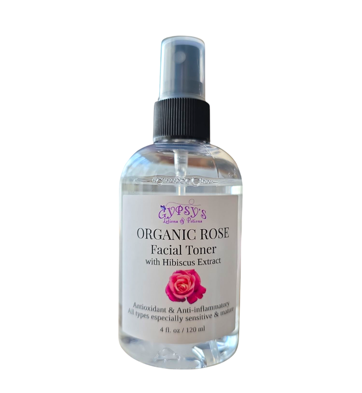 Facial Toner, Organic Rose Water
