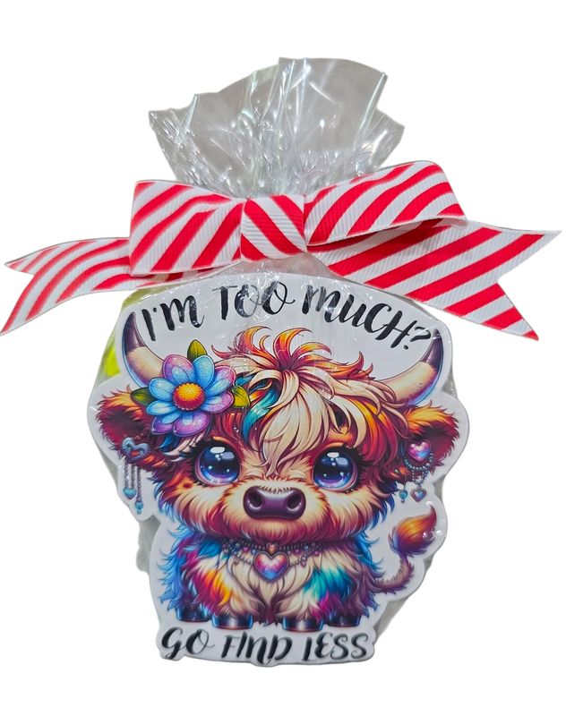 Soap, Boujee Highland Cow (includes hanging mesh bag)