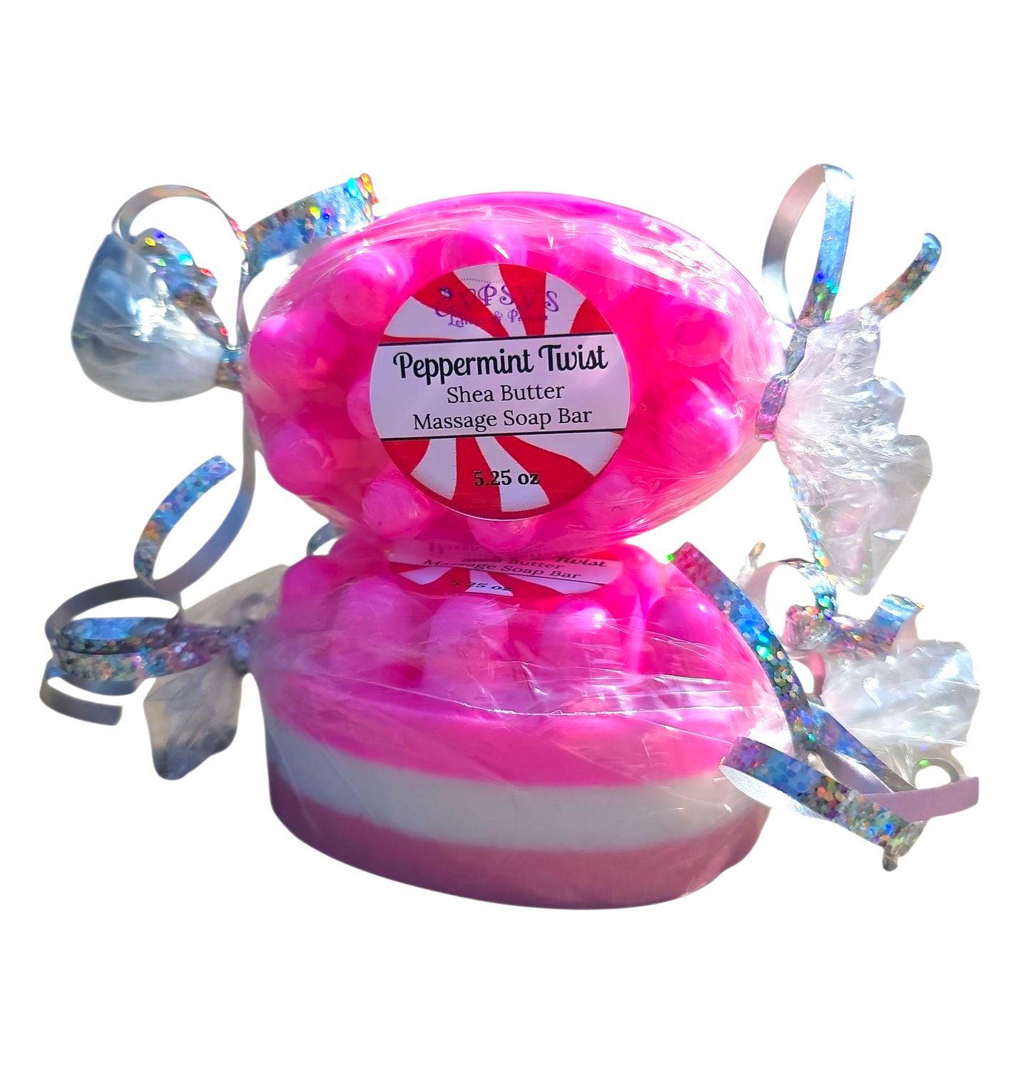 Massage Soap Bar, Peppermint Twist