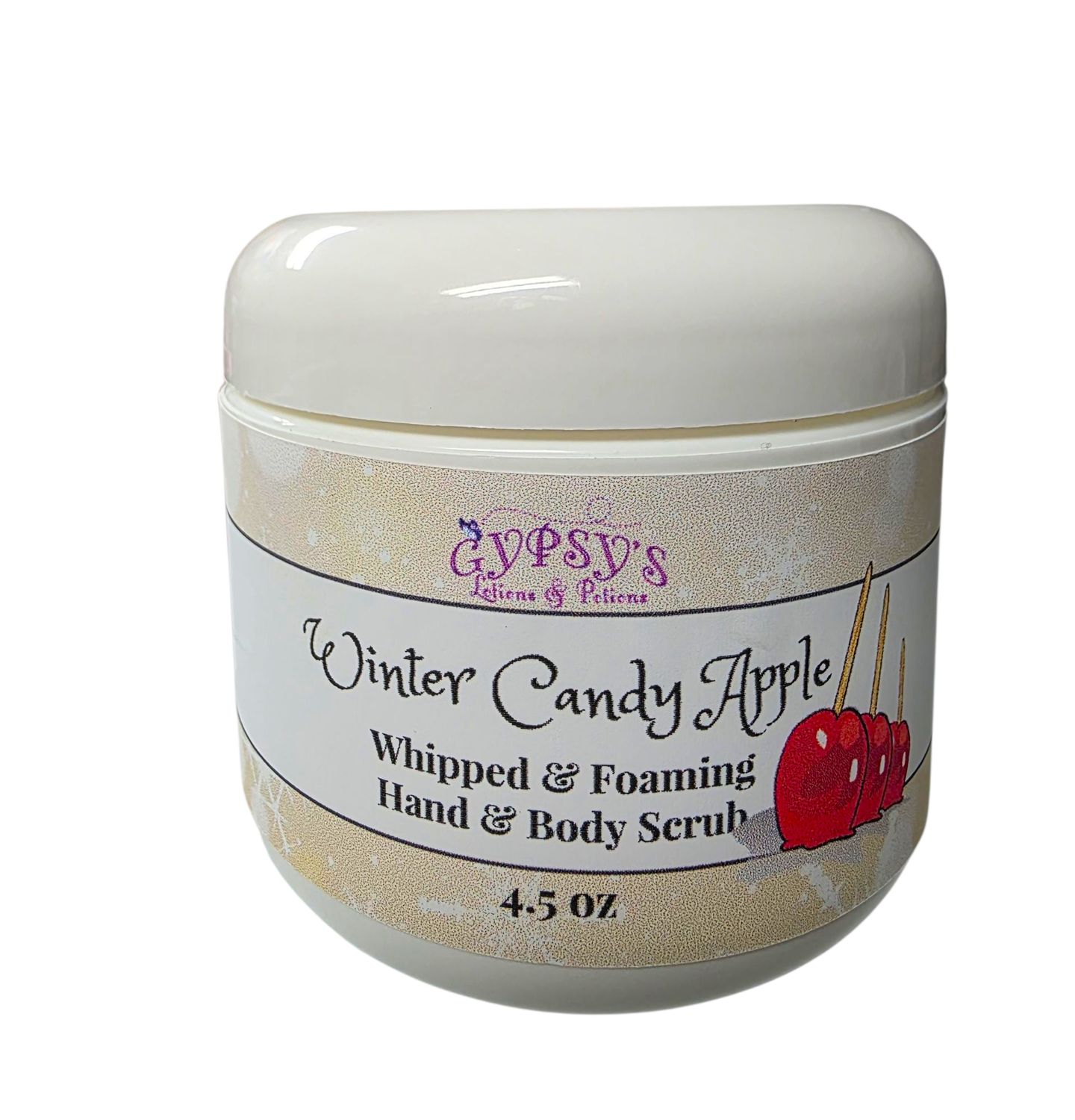Winter Candy Apple Foaming Scrub