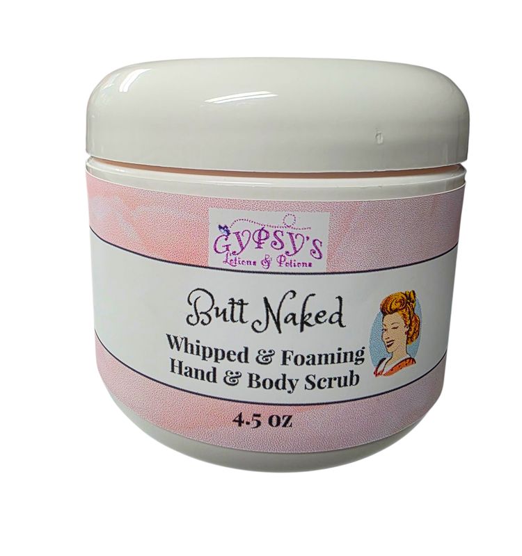 Butt Naked Foaming Scrub