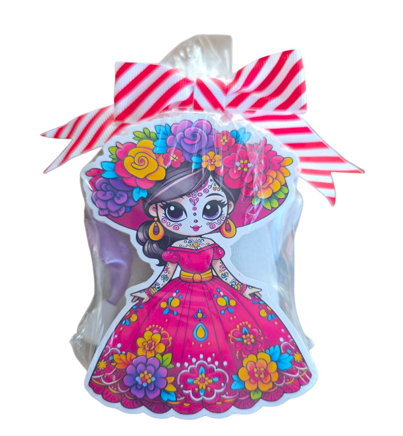 Soap, La Catrina - Dia de los Muertos (includes hanging mesh bag)