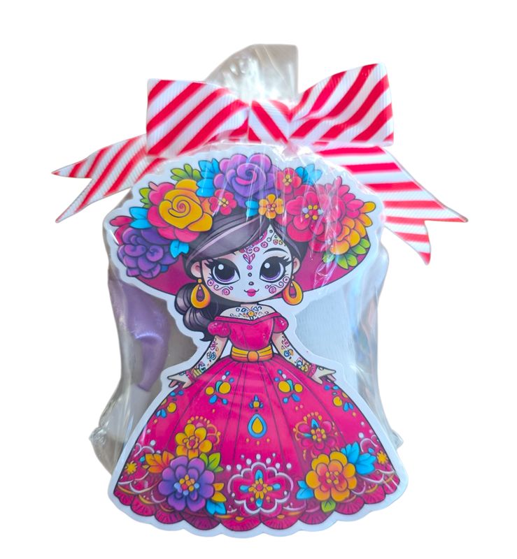 Soap, La Catrina - Dia de los Muertos (includes hanging mesh bag) Soap, La Catrina - Dia de los Muertos (includes hanging mesh bag)