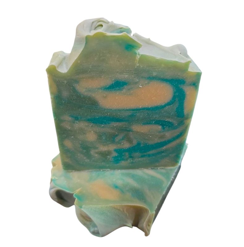 Beachwood Vetiver (Greens and Woods) | Cold Process Artisan Bar