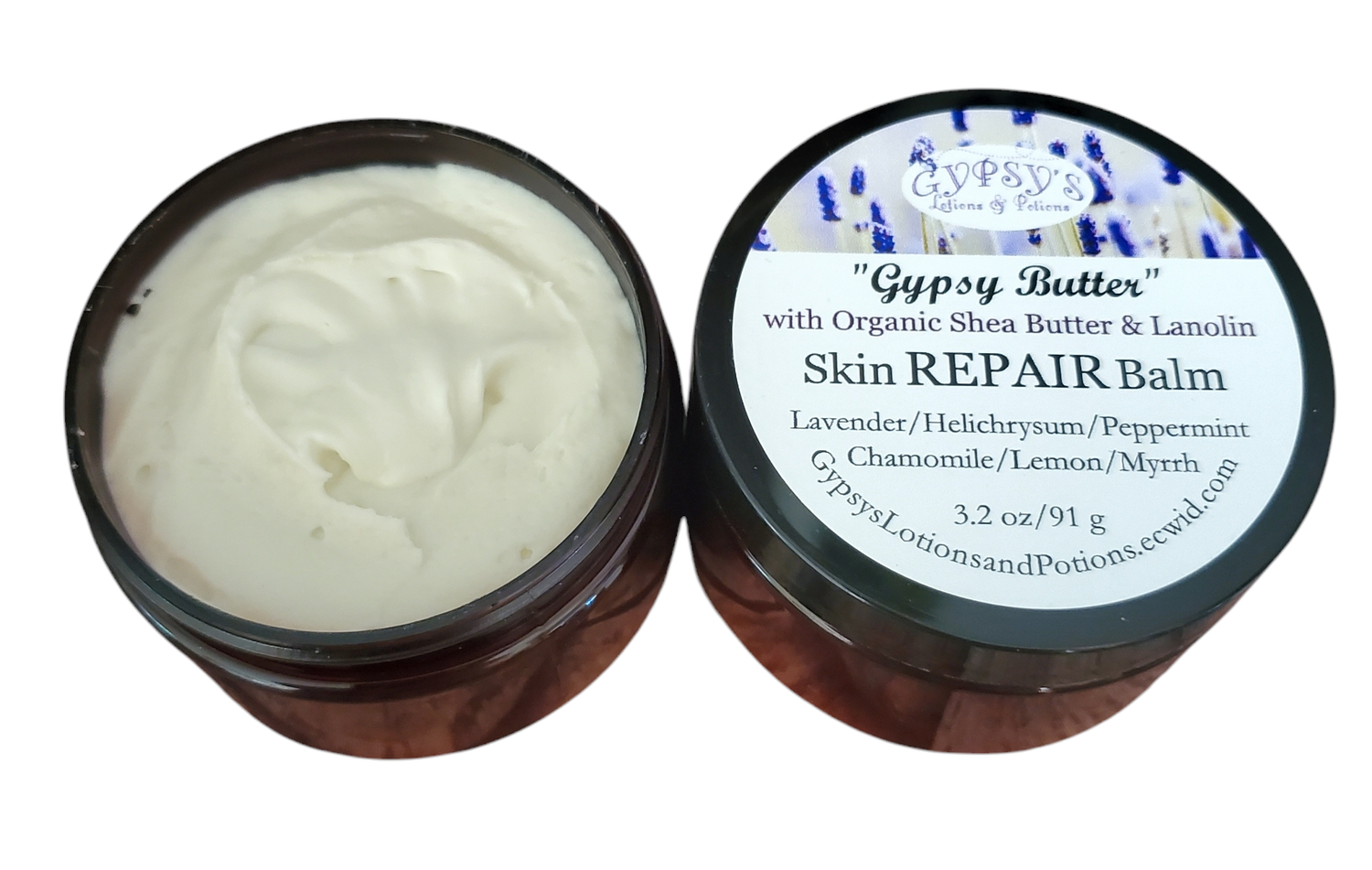 Gypsy Butter – Skin Repair Butter Balm with Organic Essential Oils