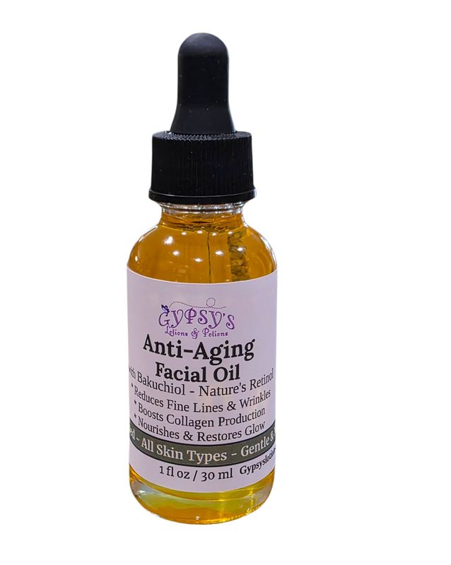 Anti-Aging Facial Oil with Bakuchiol Anti-Aging Facial Oil with Bakuchiol