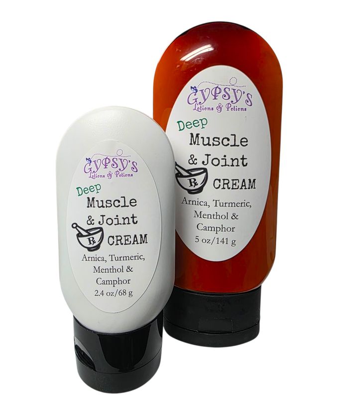 Deep Muscle Cream - Arnica & Turmeric Deep Muscle Cream - Arnica & Turmeric