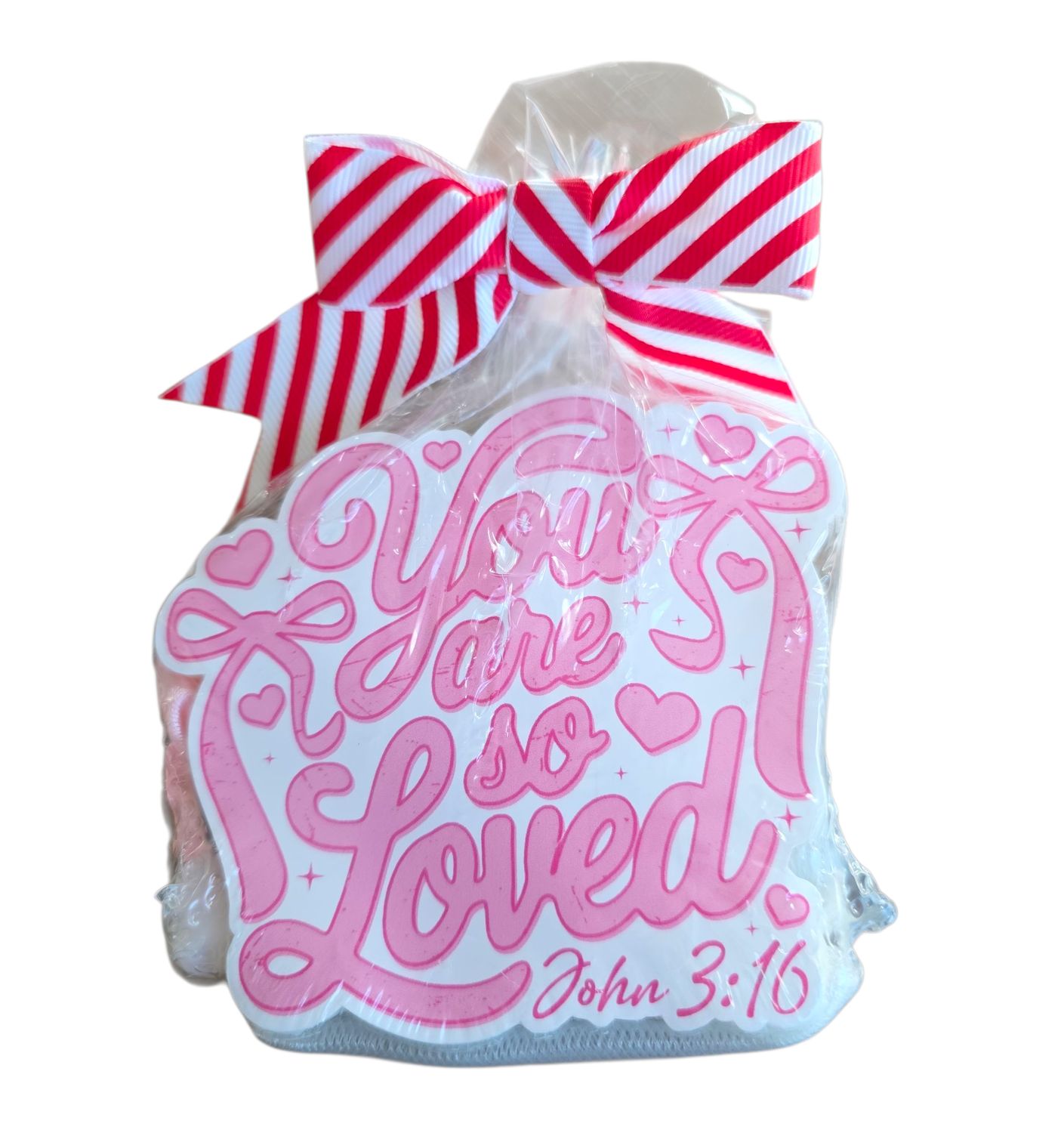 Soap, "You Are So Loved - John 3:16" (includes hanging mesh bag) Soap, "You Are So Loved - John 3:16" (includes hanging mesh bag)
