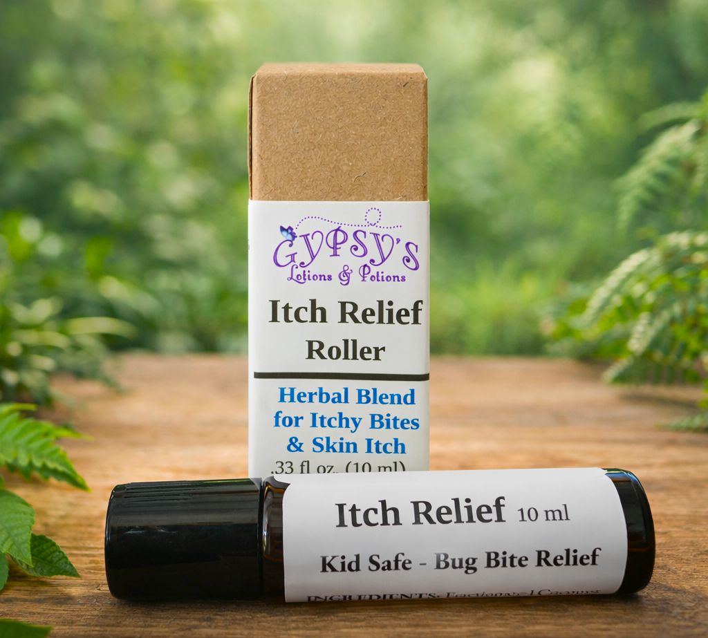 Itch Relief Roller — Herbal Bug Bite &amp; Skin Comfort Blend