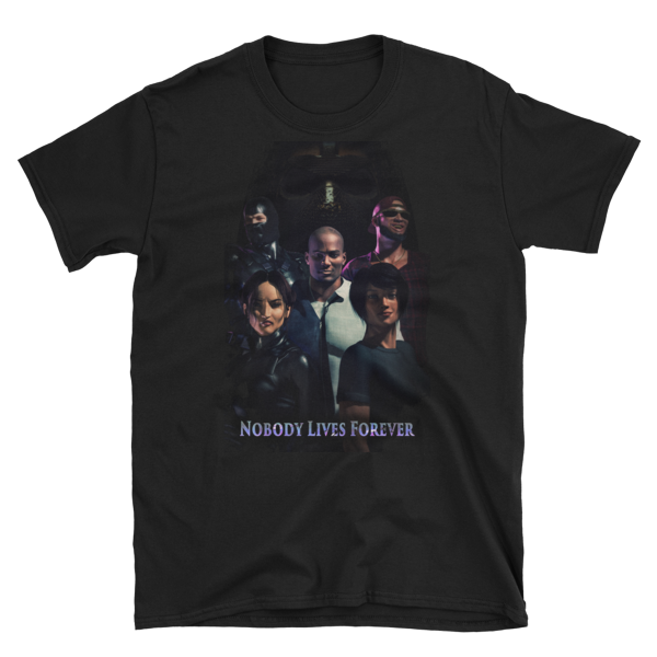 Nobody Lives Forever Poster Short-Sleeve Unisex T-Shirt