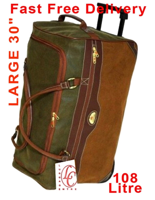 large holdall bag with wheels
