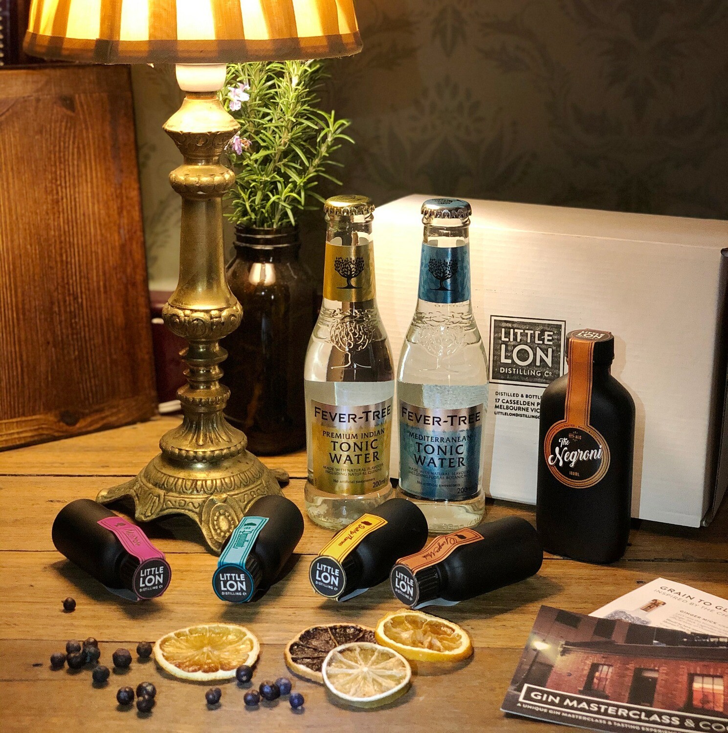 Little Lon Gin Tasting Kit & Virtual Masterclass Little Lon Gin Tasting Kit & Virtual Masterclass