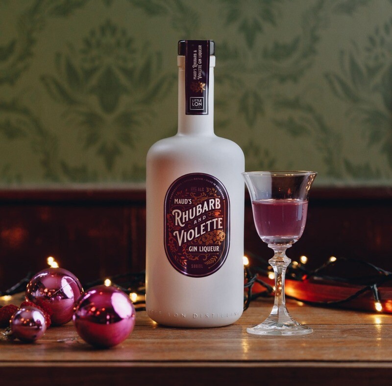 Maud's Rhubarb & Violette Gin Liqueur Maud's Rhubarb & Violette Gin Liqueur