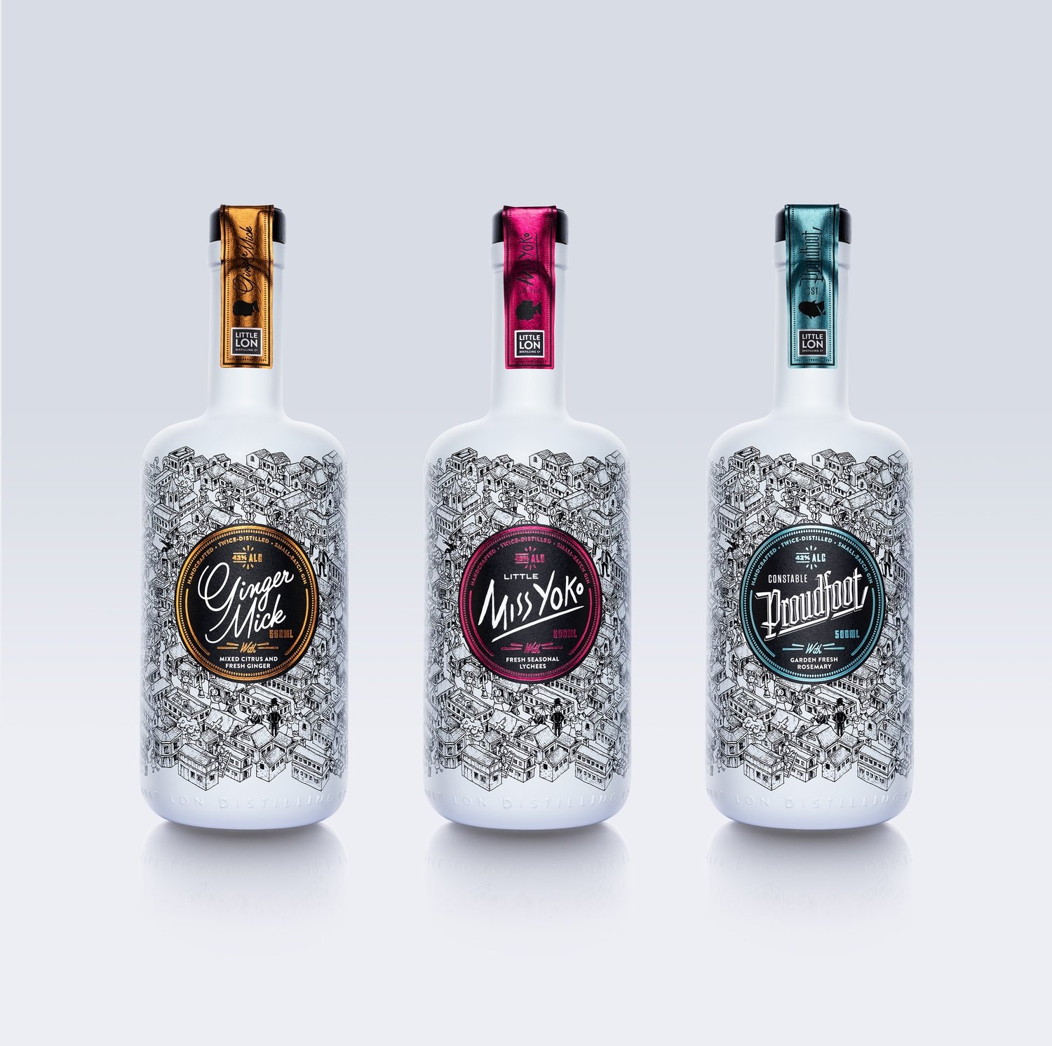 SAVE! 3-pack Little Lon Characterful Gins SAVE! 3-pack Little Lon Characterful Gins