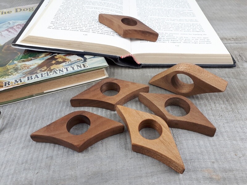 Walnut Wood 22mm Book Page Holder Book Buddy