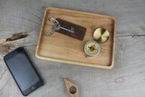 Handmade Wooden Valet and Catchall Tray