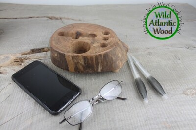 Wooden Desk Organizer, Docking Station