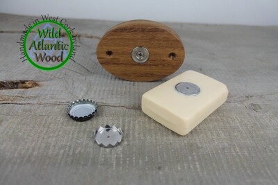Magnetic Soap Holder Handmade From Solid Teak Wood