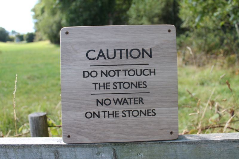 Custom Made Wooden Sign