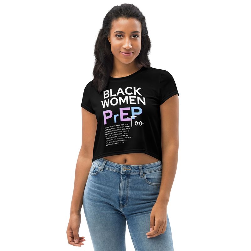 BWP2 Crop Top BLK