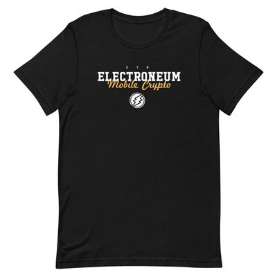 Electroneum | Mobile Crypto (Cursive) T-Shirt