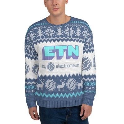 ETN by Electroneum Christmas Sweater (Blue) ETN by Electroneum Christmas Sweater (Blue)