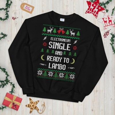 Single And Ready To Lambo Christmas Sweatshirt Single And Ready To Lambo Christmas Sweatshirt