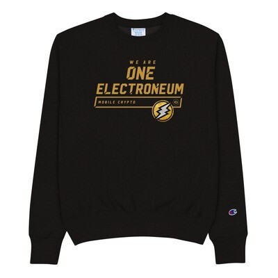 We Are One Electroneum Sweatshirt by Champion