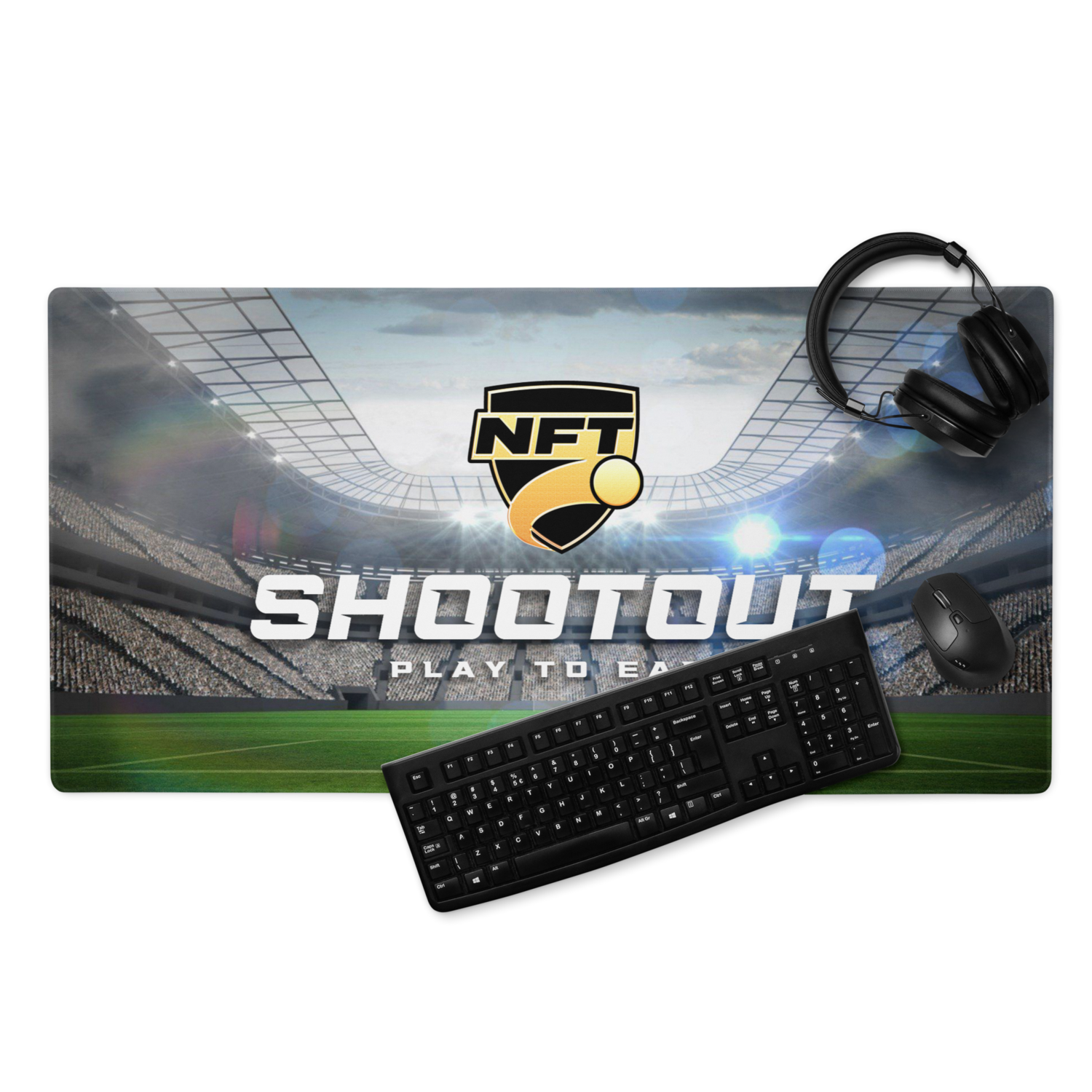 NFT Shootout Gaming mouse pad
