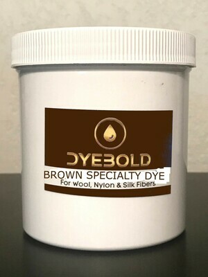 16 Oz Brown Specialty Dye for Nylon/Wool/Silk