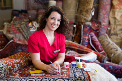 August 15th And 16th Rug Dyeing Made Easy Workshop For Wool, Viscose, Sisal &amp; Mercerized Cotton*Bonus: Dyebleed Removal.