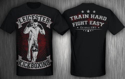 T-shirt - Train Hard Fight Easy