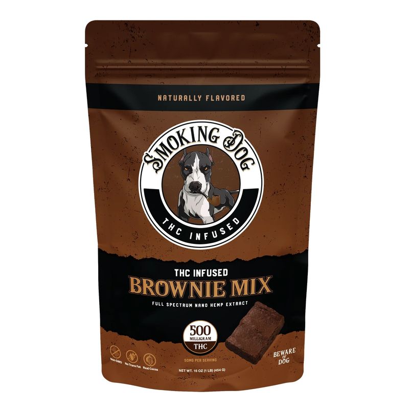 Smoking Dog THC Brownie Mix-500 MG
