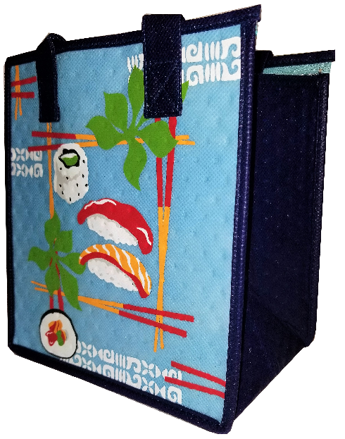 Tropical Paper Garden Insulated Small Bag Maguro Sky Tropical Paper Garden Insulated Small Bag Maguro Sky