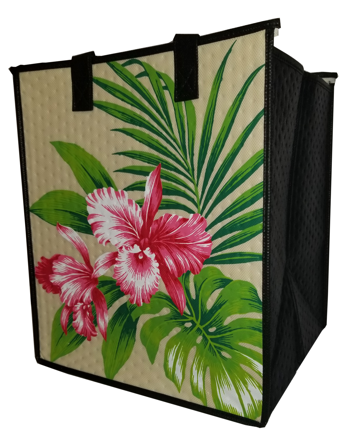 Tropical Paper Garden - Insulated Large Bag - PUALANI CREAM