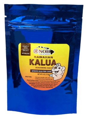 NOH Hawaiian Kalua Seasoning Salt 4 oz