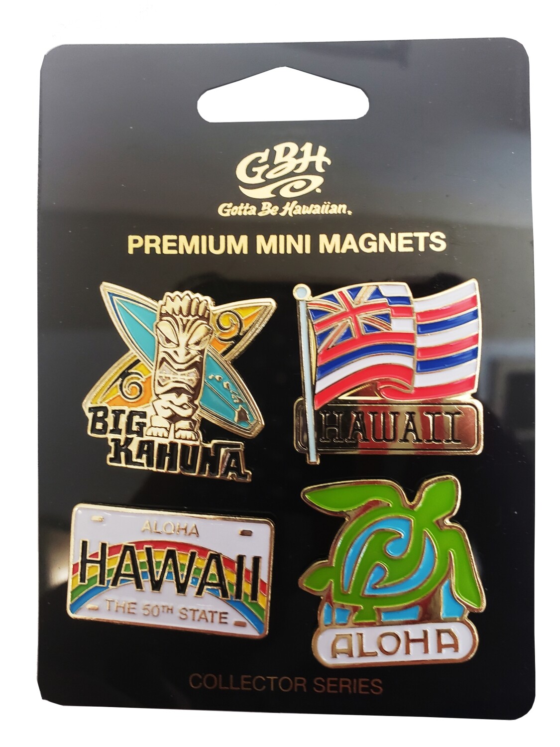 Mini Magnet Set - Hawaii State (4 Piece)