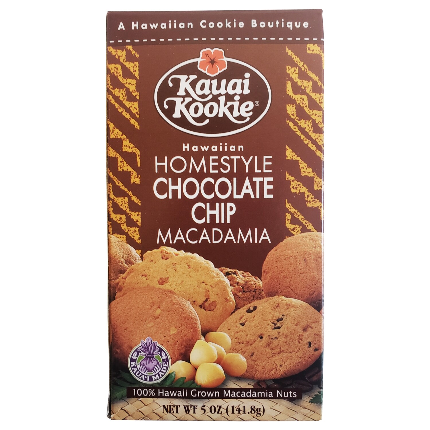 Kauai Kookie Chocolate Chip Macadamia Cookies 5 oz