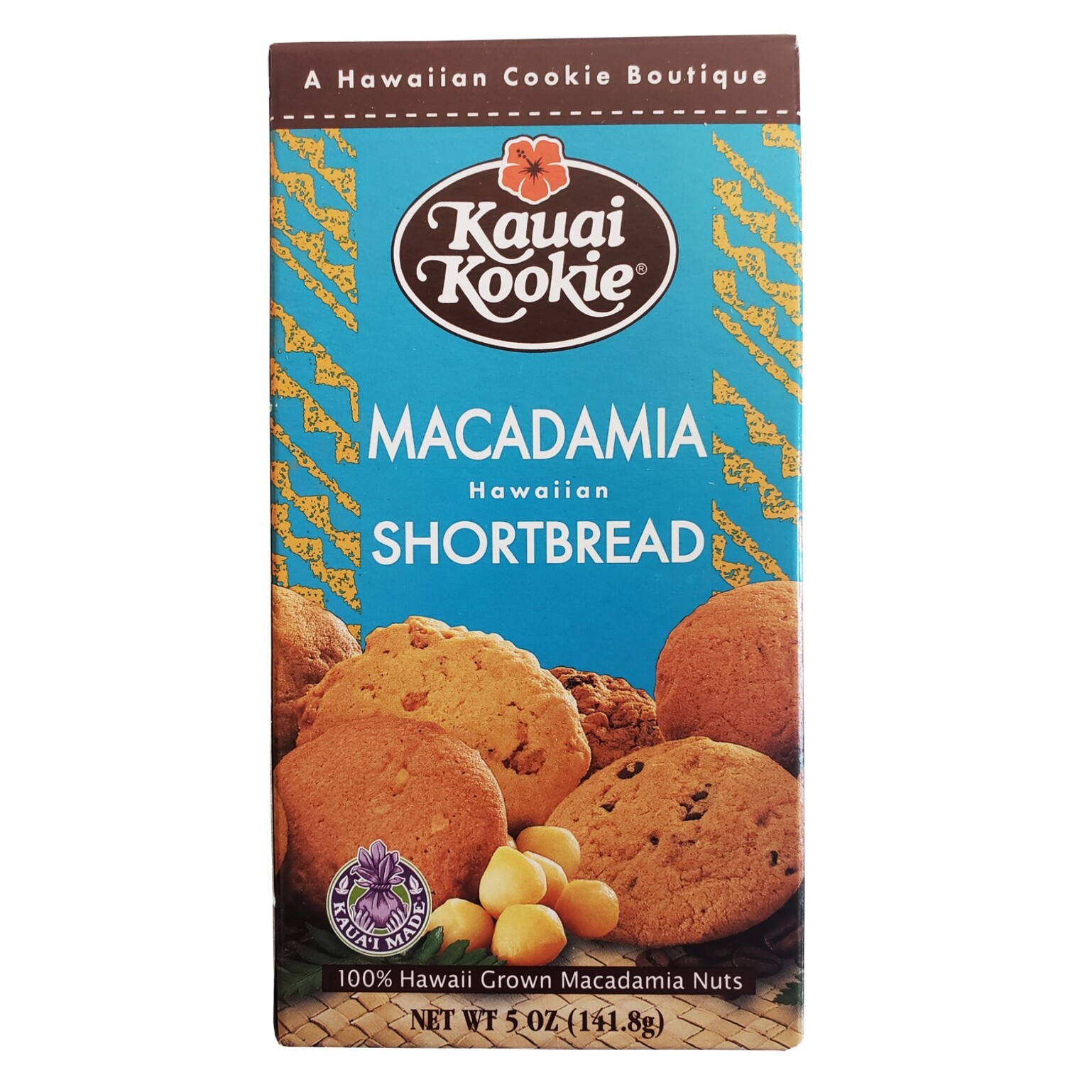 Kauai Kookie Macadamia Nut Shortbread Cookies 5 oz