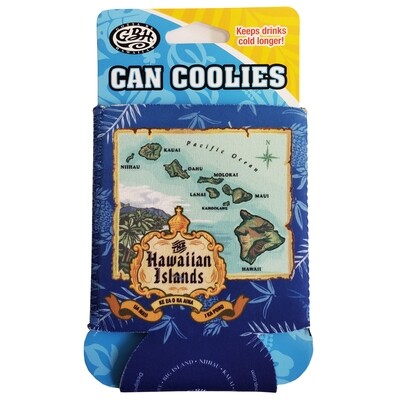 Blue Island Chain - Insulated Can Coolie
