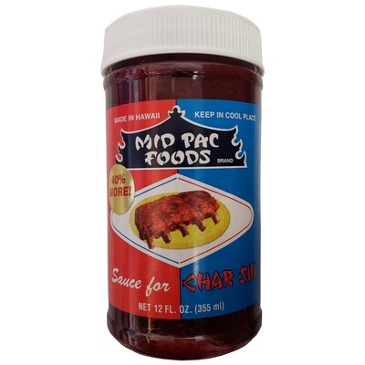 Mid Pac Char Siu Sauce 12oz.