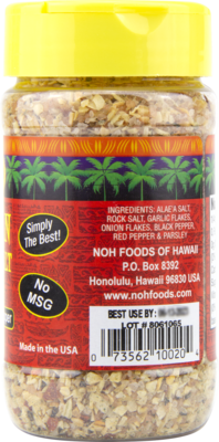 NOH Hawaiian Seasoning Salt Garlic Herb 7oz