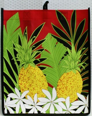 Tropical Paper Garden ECO Bag -Eco Kaulua Red Tropical Paper Garden ECO Bag -Eco Kaulua Red