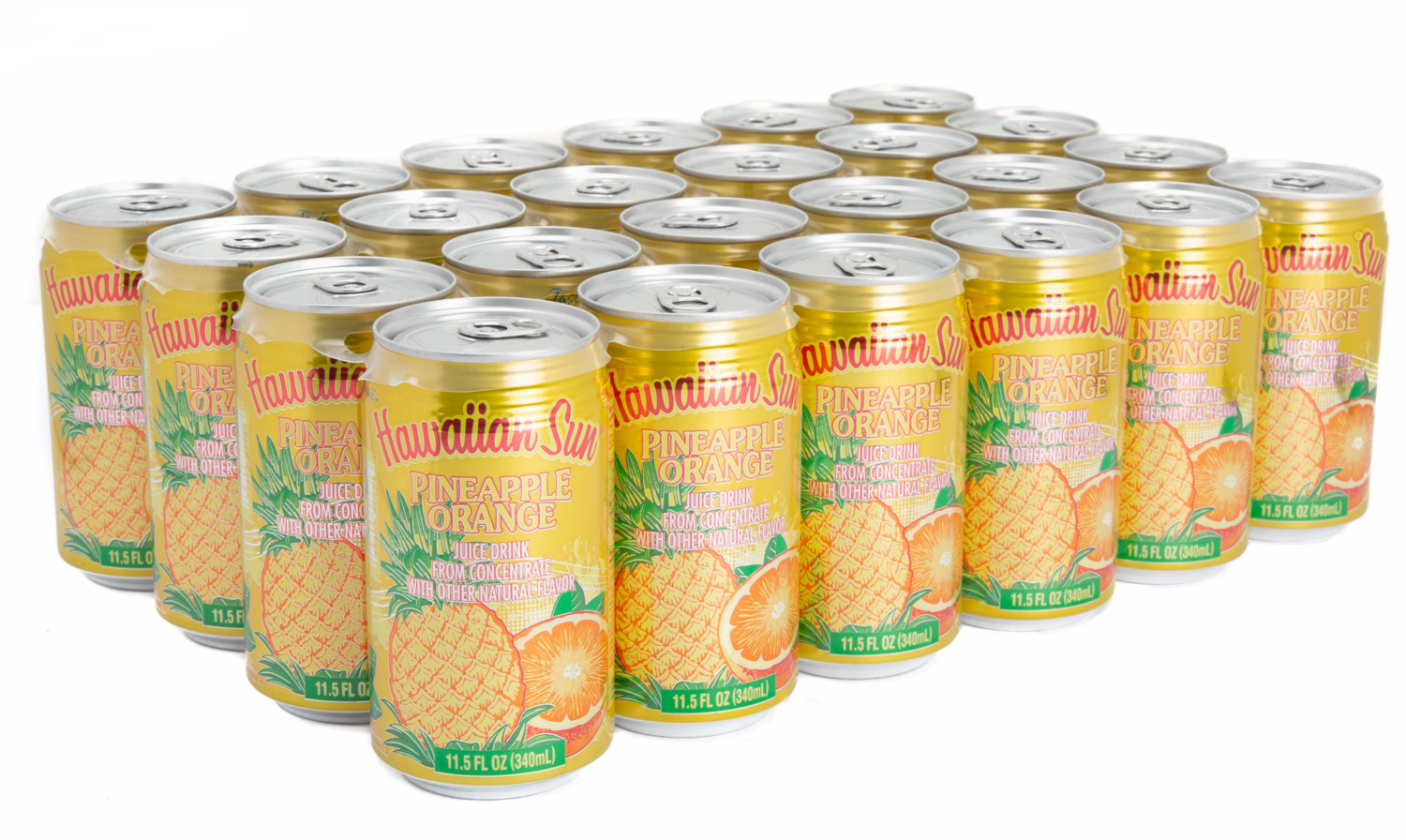 Hawaiian Sun Drink - Pineapple Orange 11.5 oz (Pack of 24) **Limit 2 total cases per purchase transaction**