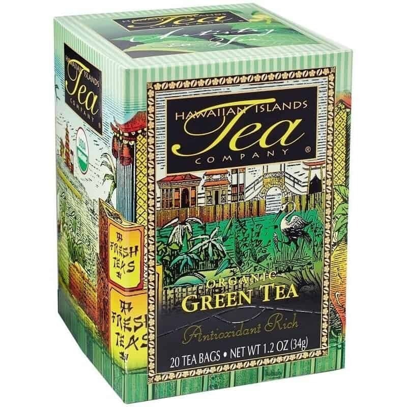 Hawaiian Islands Tea Co. Certified Organic Green Tea 20CT/EA 1.27oz