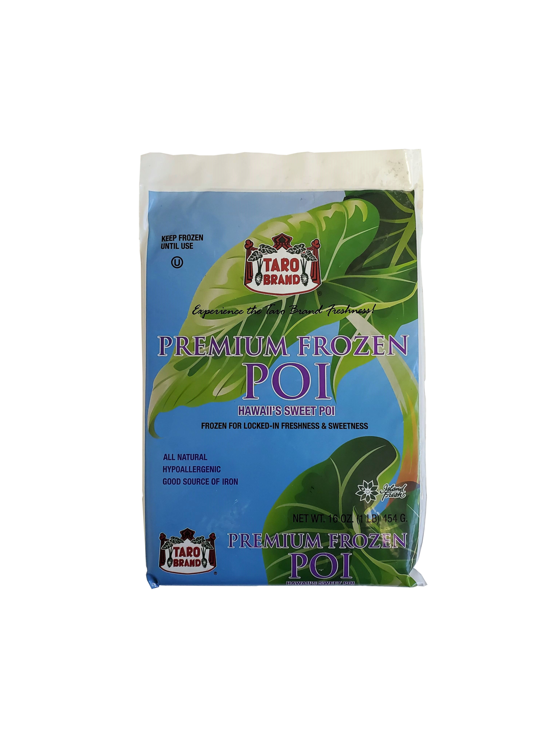 Taro Brand Premium Poi Frozen Flat 16 oz